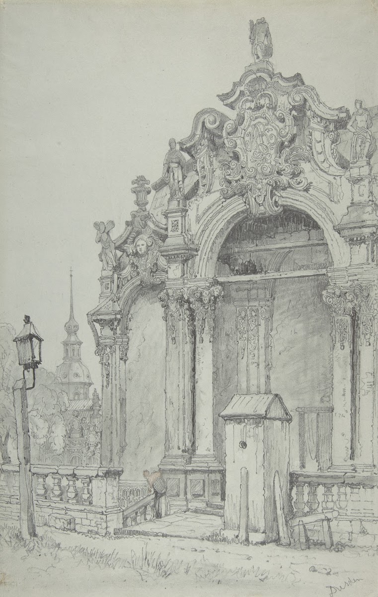 The Zwinger Dresden ca 1833
