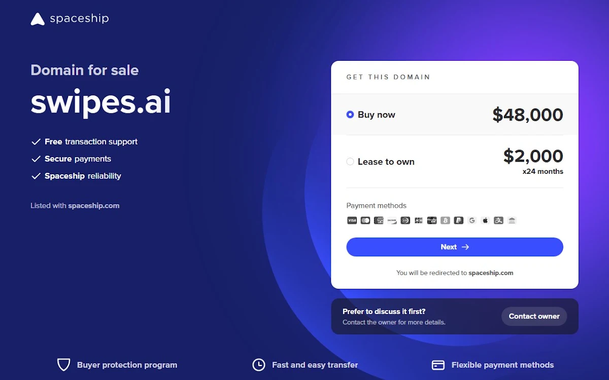 Captura de Swipes AI