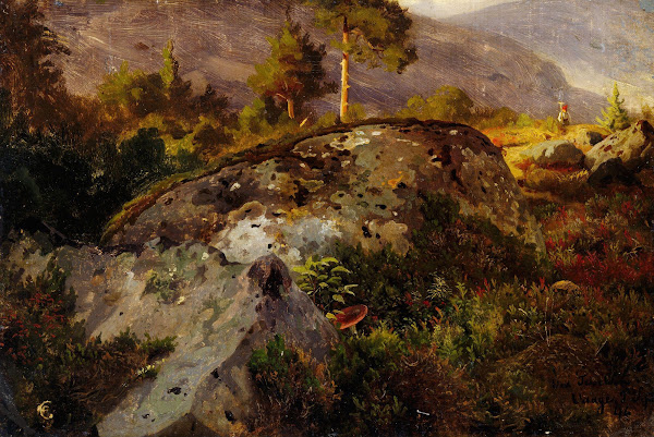 Landscape Study from Vågå 1846