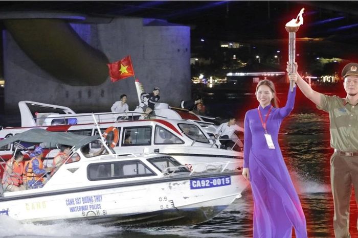 Đà Nẵng: Bản hùng ca 'Tổ quốc bình yên' rực sáng bên dòng sông Hàn - Báo VietnamPlus
