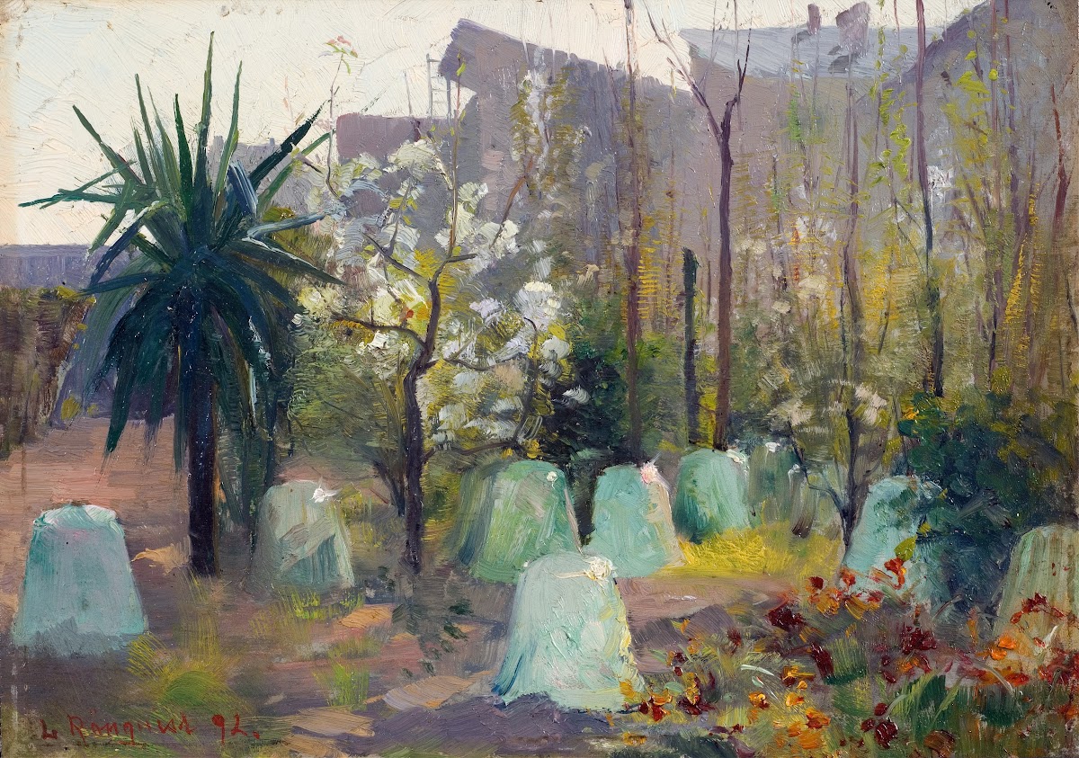 Sydländskt vårlandskap 1892