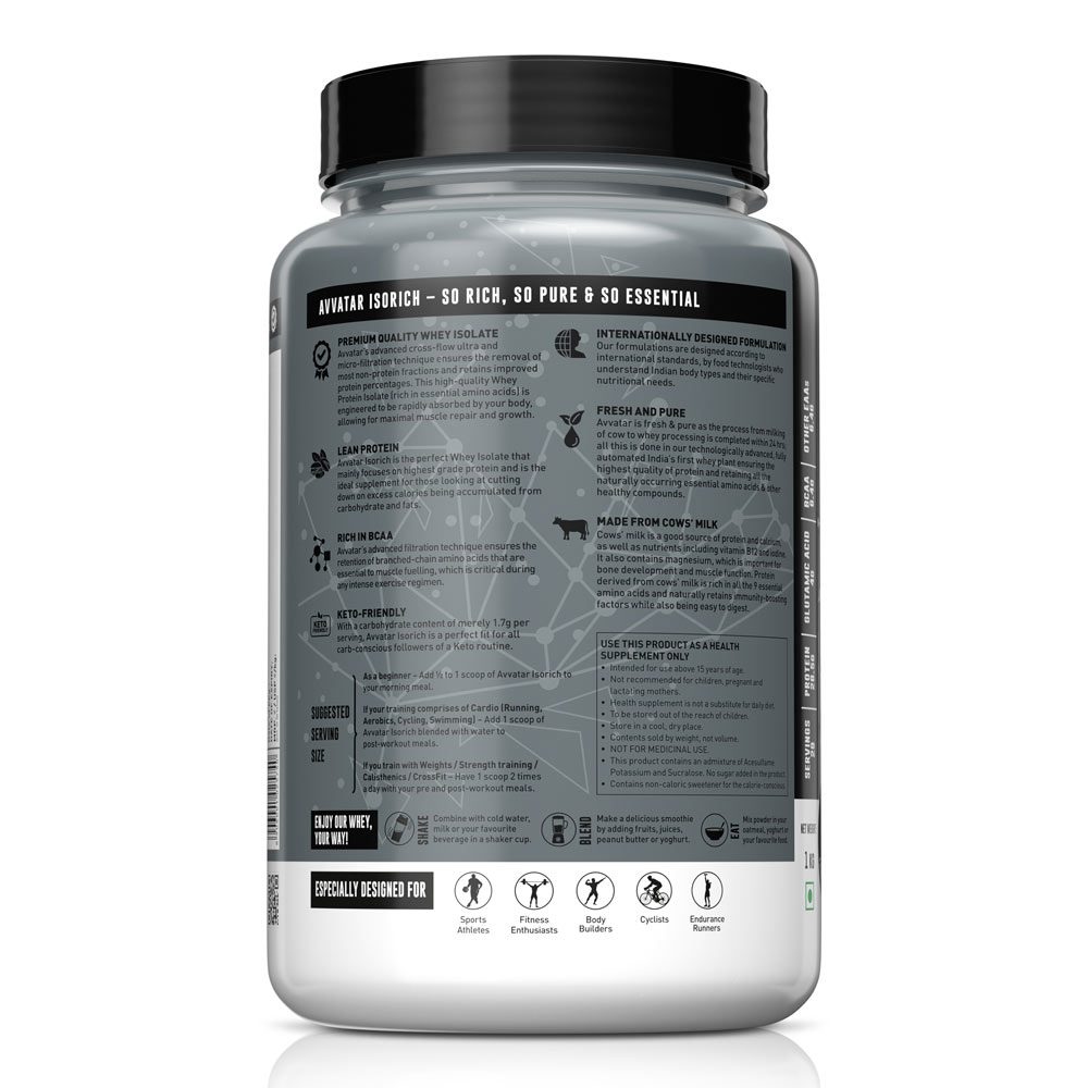 Avvatar Isorich Protein Mango Rush Flavour, 1 Kg