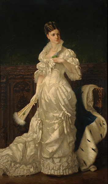 Portrait of Józefina Amszyńska née Guzowska 1882