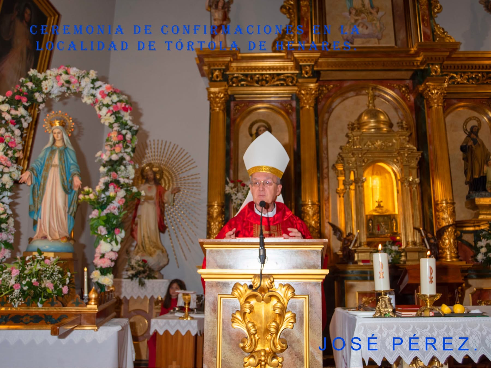 Confirmaciones en la parroquia Nuestra Señora de la Asunción de Tórtola de Henares