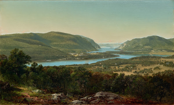 View from Garrison West Point New York 1870