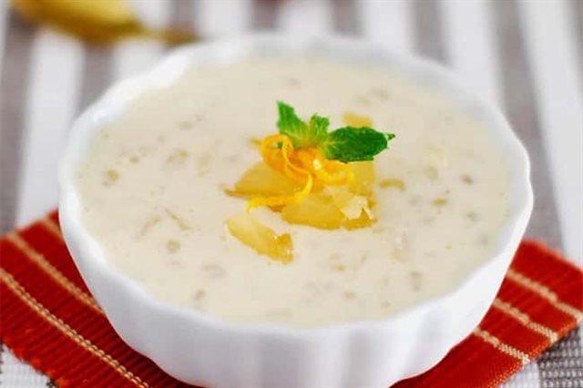 Chè Thơm Bột Báng Sữa