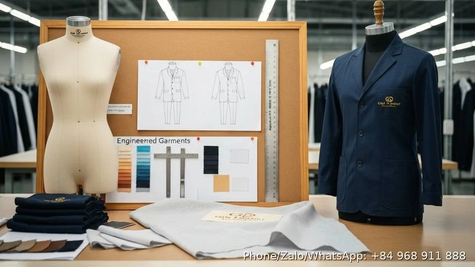 Engineered Garments - Gold Garment Vietnam