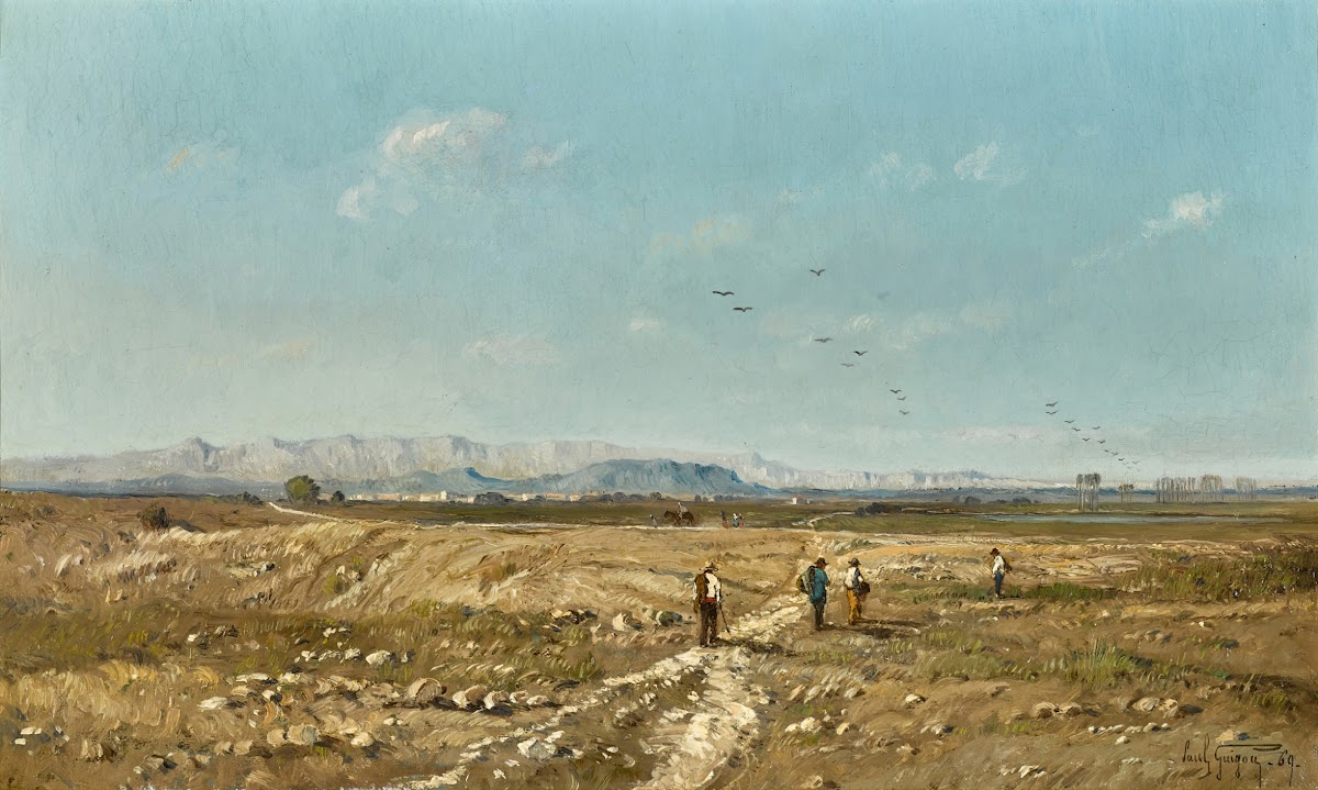 Souvenir de la Crau Provence 1869
