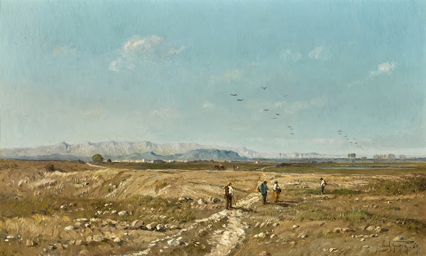 Souvenir de la Crau Provence 1869