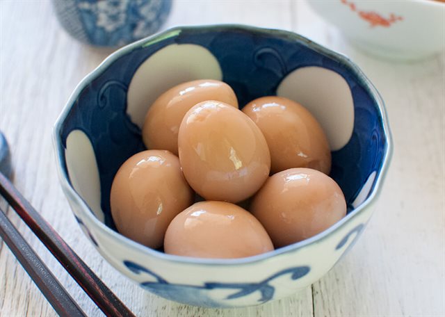 Trứng Cút Ngâm Nước Tương Kiểu Nhật