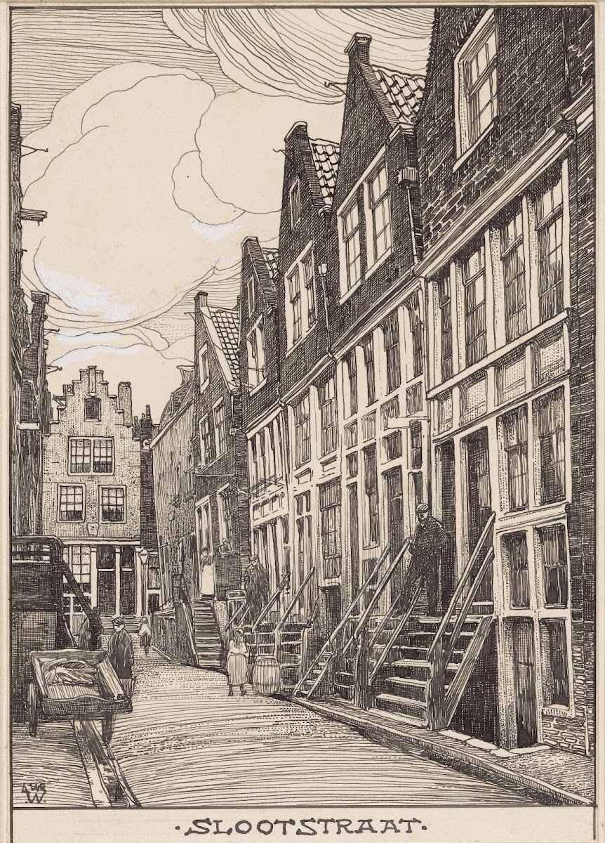 De Slootstraat te Amsterdam 20th century