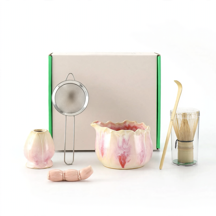 Japanese Matcha Set, 6-piece, Ceramic