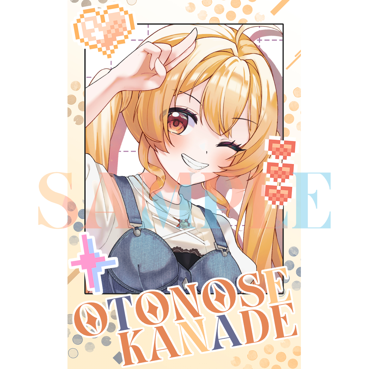 Otonose Kanade Idol Outfit Photocard By Hiudarat