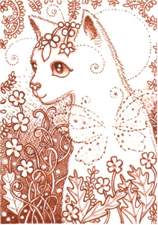 HAE ECQS1921 Qs Pooka Meadow Cat