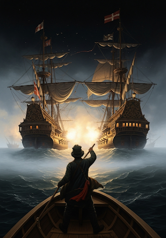 Dramatic Pirate Battle