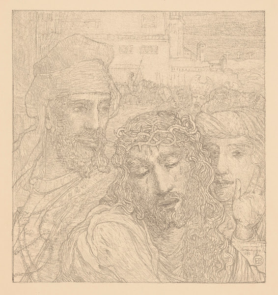 De bespotting van Christus 1890