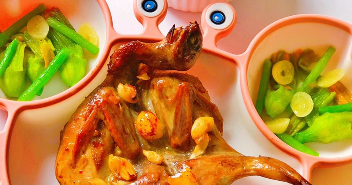 Chim Cút Nướng Bơ Tỏi