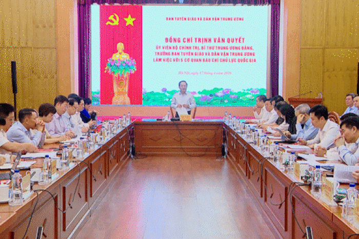 5 cơ quan báo chí chủ lực quốc gia dẫn dắt dòng chủ lưu thông tin - Báo Sài Gòn Giải Phóng