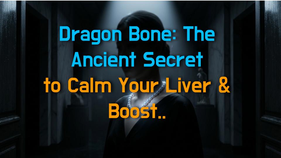 Dragon Bone: The Ancient Secret to Calm Your Liver & Boost Your Kidneys?!