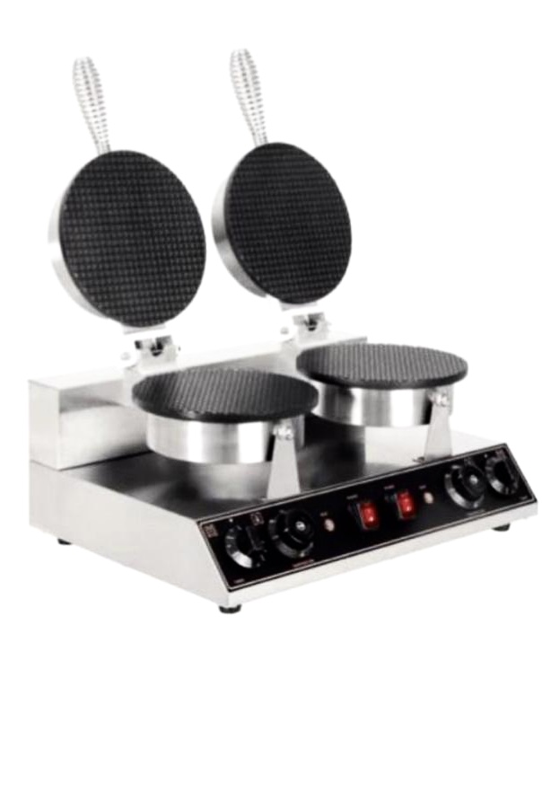 Industrial Round Waffle Maker (double)