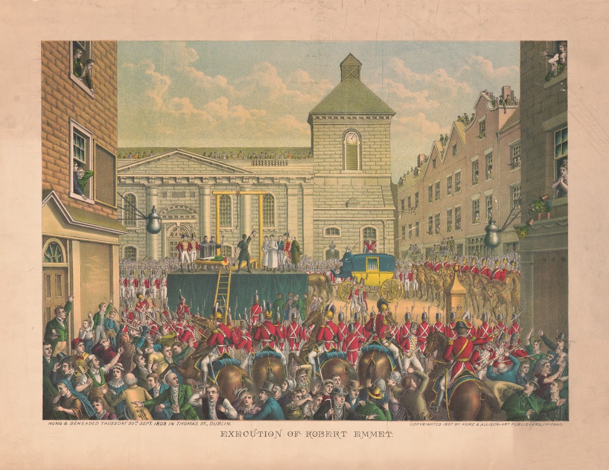 Execution of Robert Emmet 1897