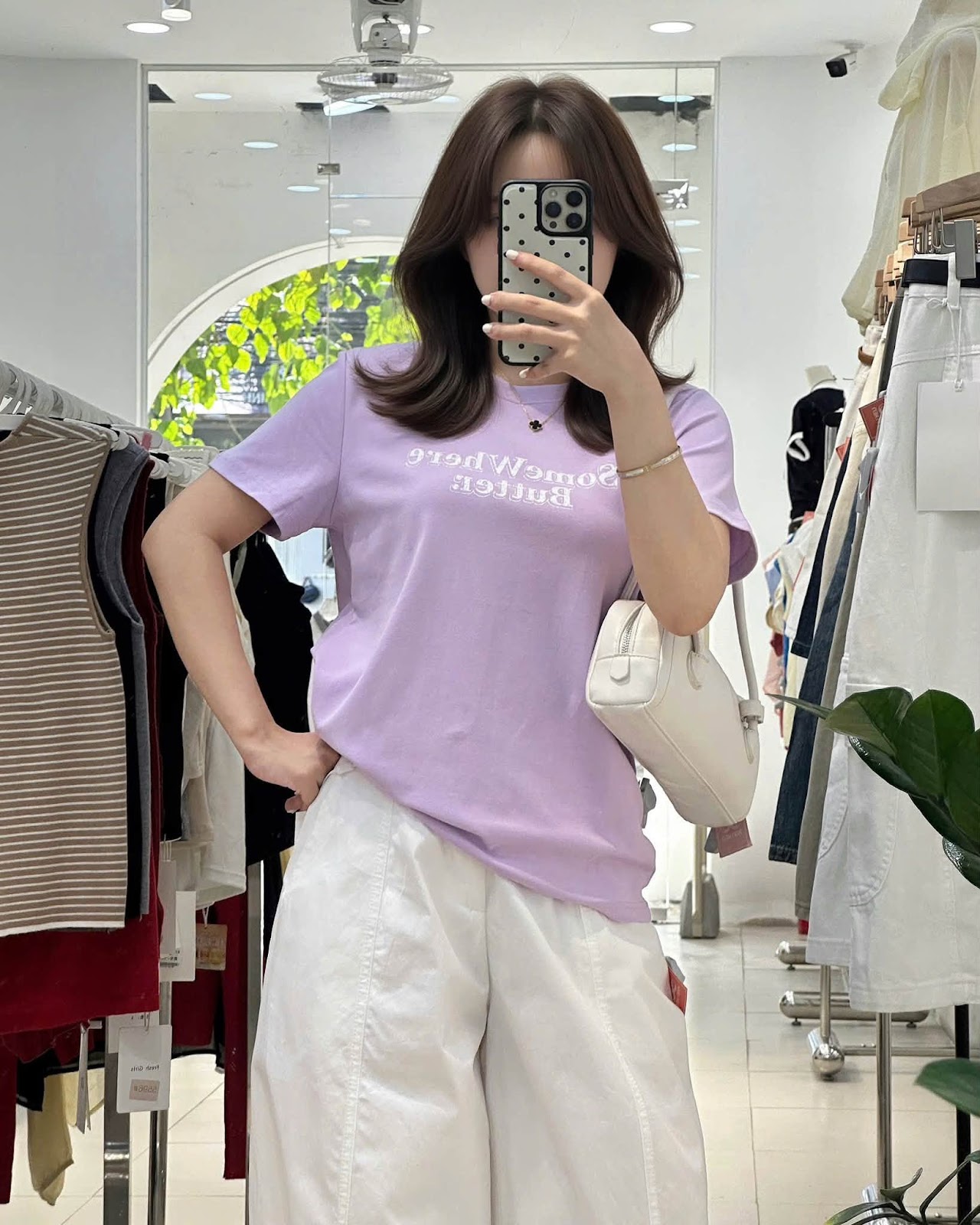 Áo thun Nafan ngắn tay cổ tròn in chữ SomeWhere XONXEN SHOP mã 721 – Image 3
