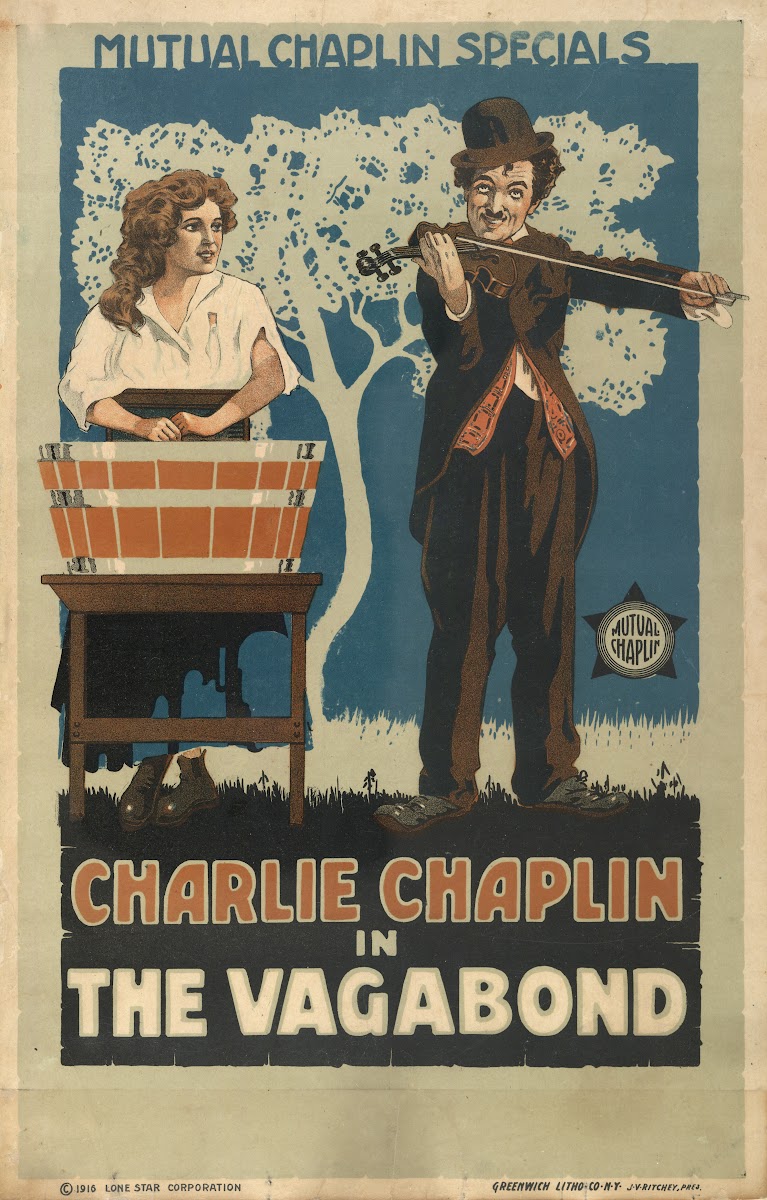 Charlie Chaplin In The Vagabond 1916