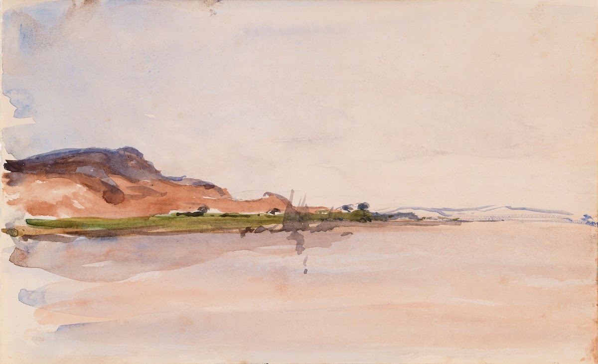 A Wooded Point on the Banks of the River Nile Egypt 1892