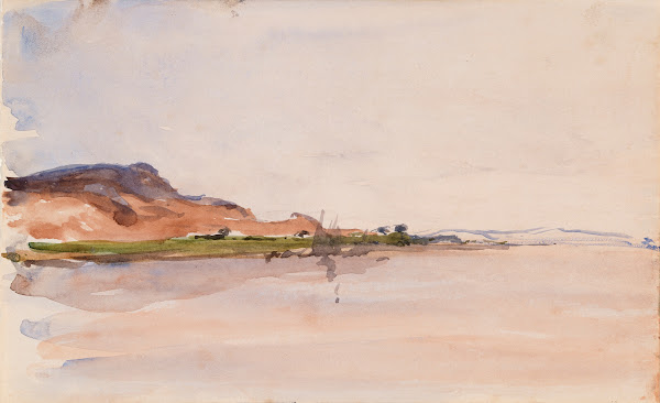 A Wooded Point on the Banks of the River Nile Egypt 1892