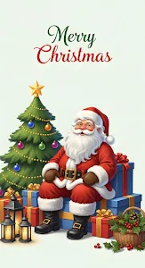 Minimalist Vector Mountain Sunset