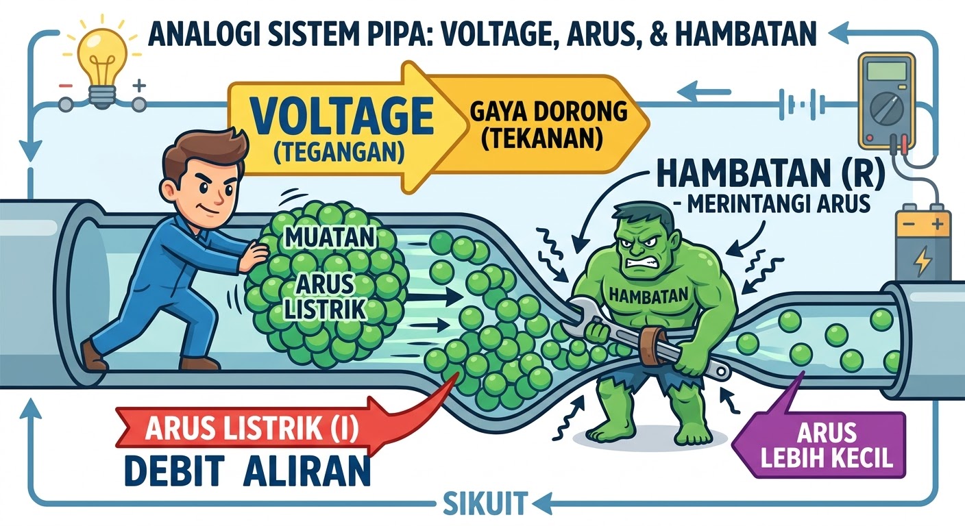 Analogi Pipa Air