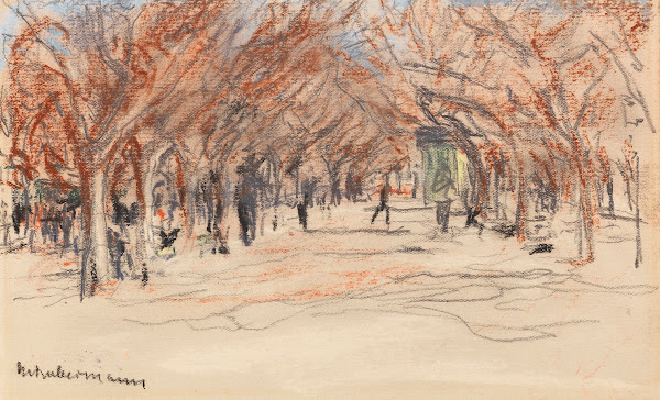 Promenade in Cannes Ca 1907