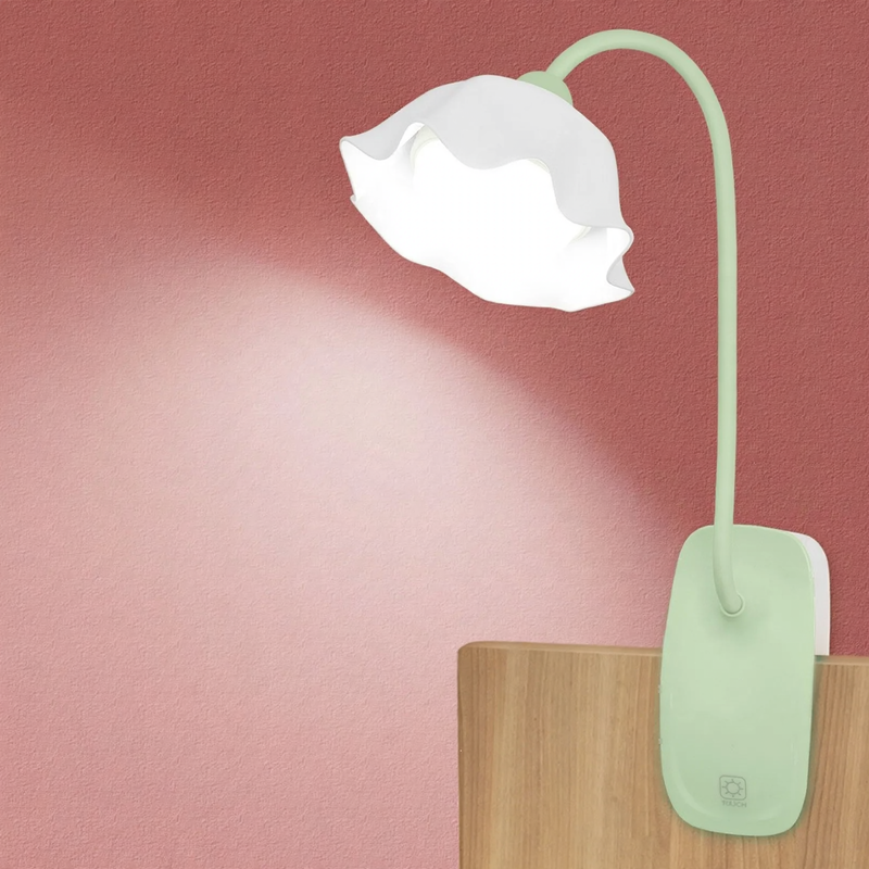 LED-Klemmleuchte für Schreibtisch und Bett