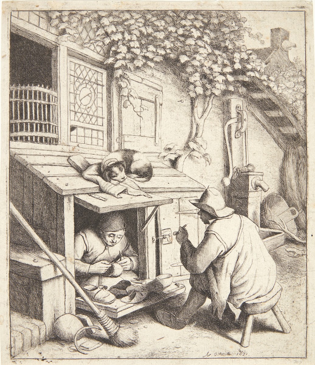 The cobbler 1672