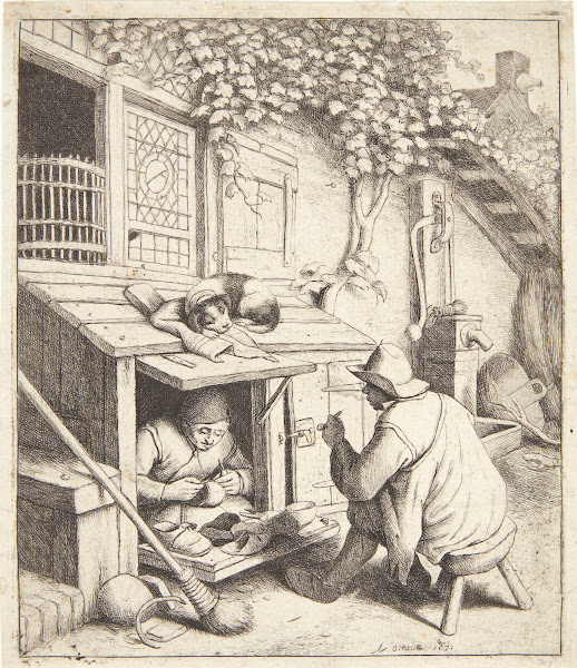 The cobbler 1672