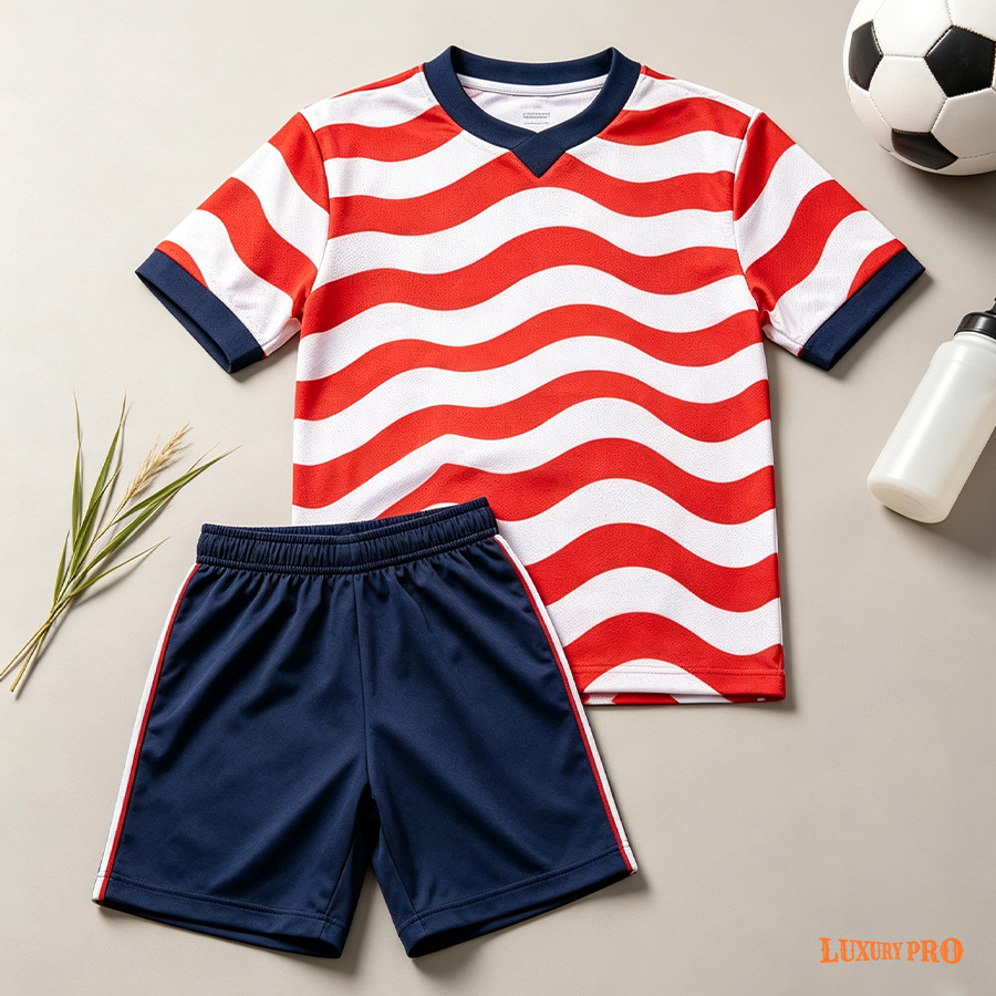 AOP TRB Youth Diamond Collar Soccer Jersey Set