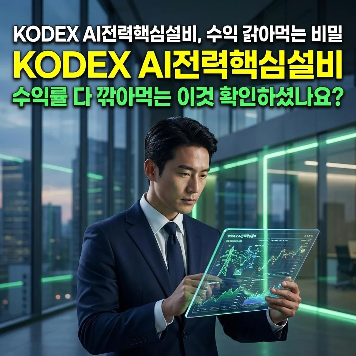 KODEX AI전력핵심설비, 고점 추격 매수보다 무서운 '운용 보수와 세금' 계산 누락의 결과