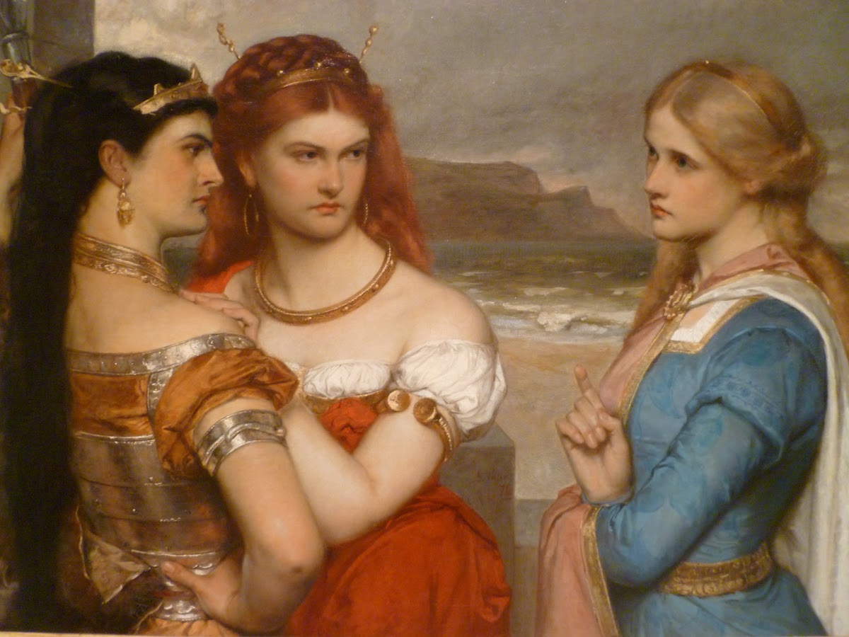 Three daughters of King Lear 1875 1876