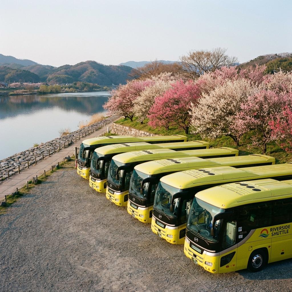 주차 전쟁 승리법: 셔틀버스 노선과 무료 주차장