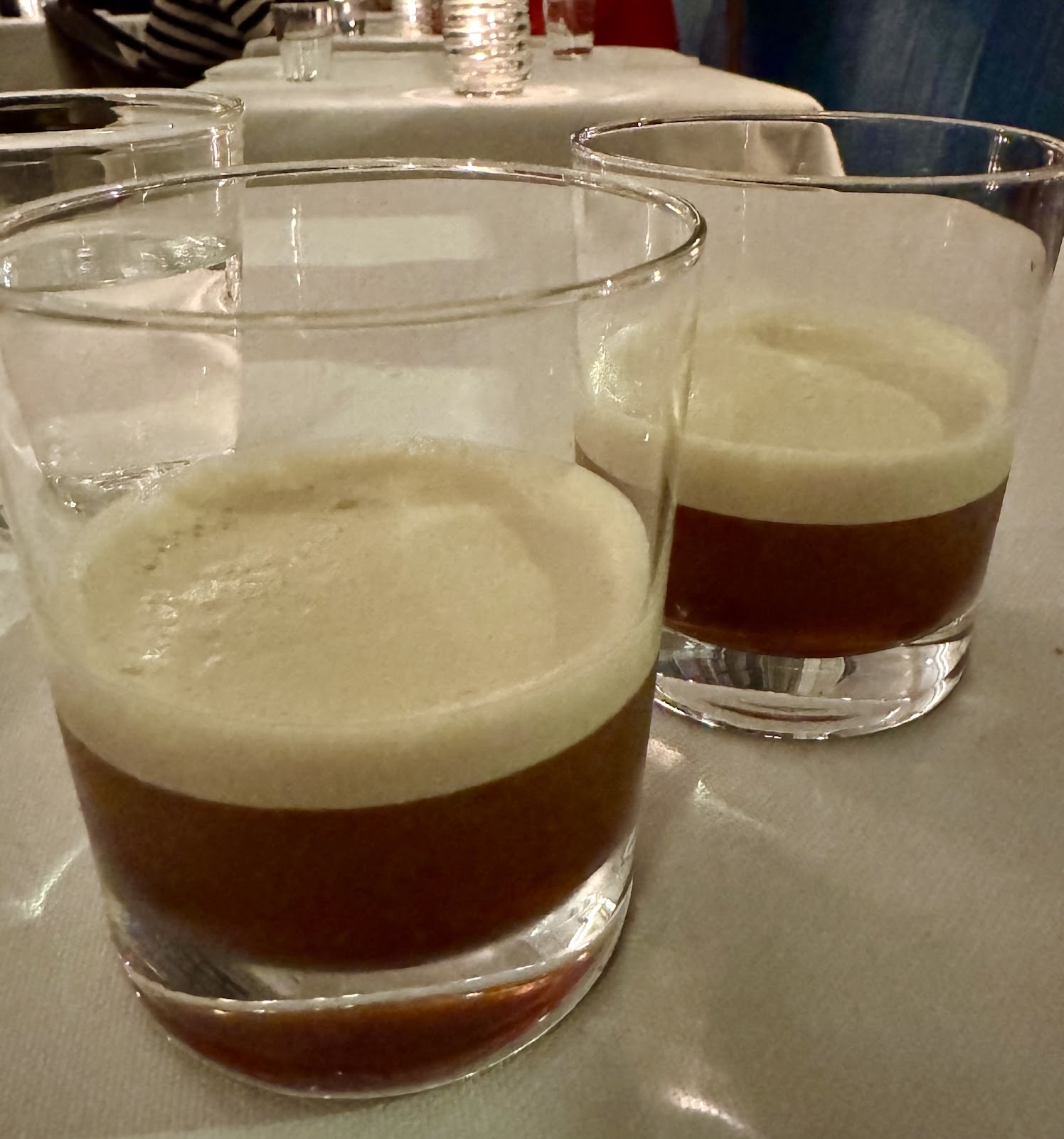 After dinner cocktail