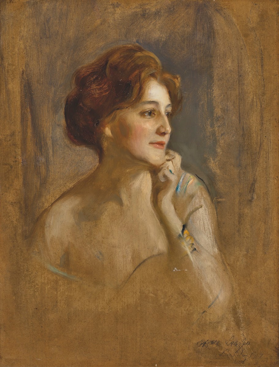 Comtesse Robert de Pourtalès née Marie Elisabeth van Rijck 1914