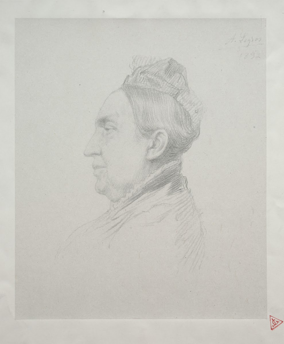 Portrait of Madame Kemp in Profile 1892