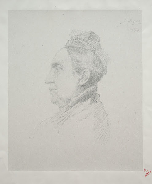 Portrait of Madame Kemp in Profile 1892