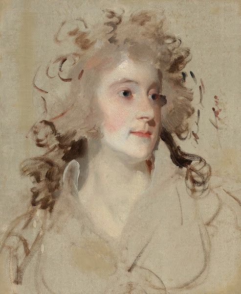 Portrait bust of a lady