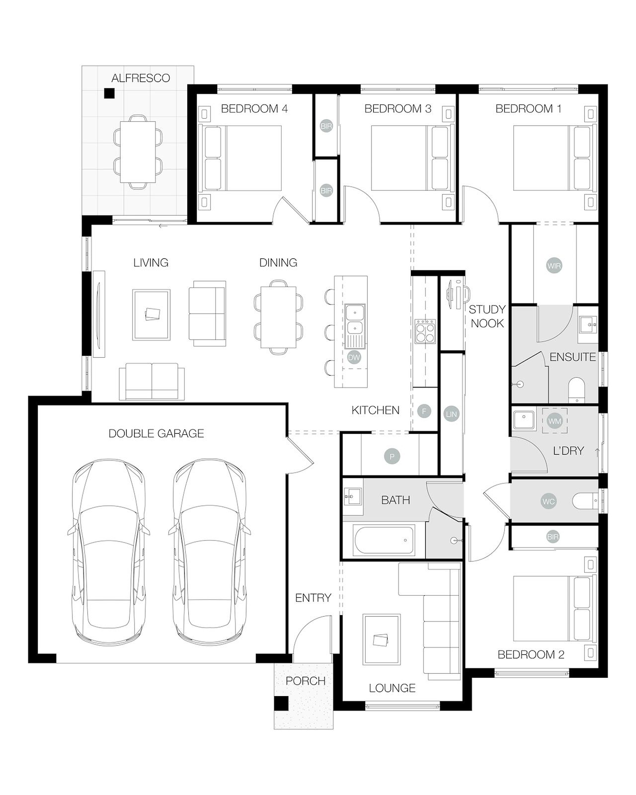 House and Land Investment Property in Glenvale, QLD (4.87% Yield) | Aus Investment Properties - Floor Plan 1