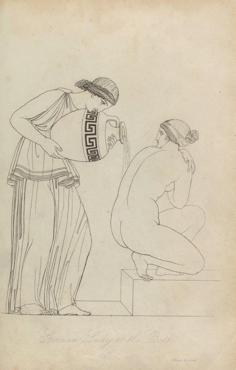 Grecian lady at the bath 1814