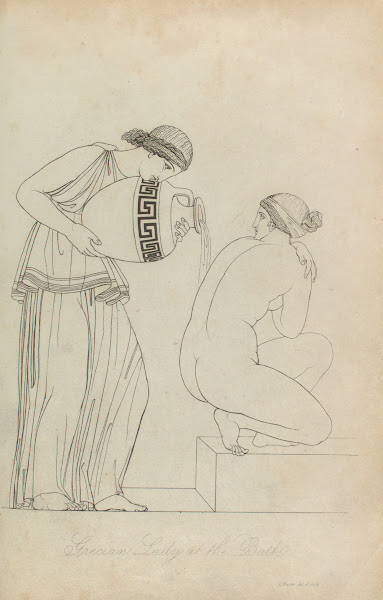 Grecian lady at the bath 1814