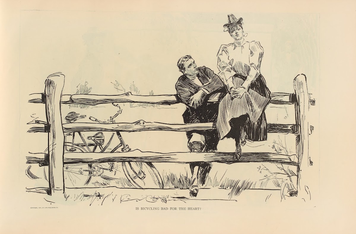 Is bicycling bad for the heart 1893 1900