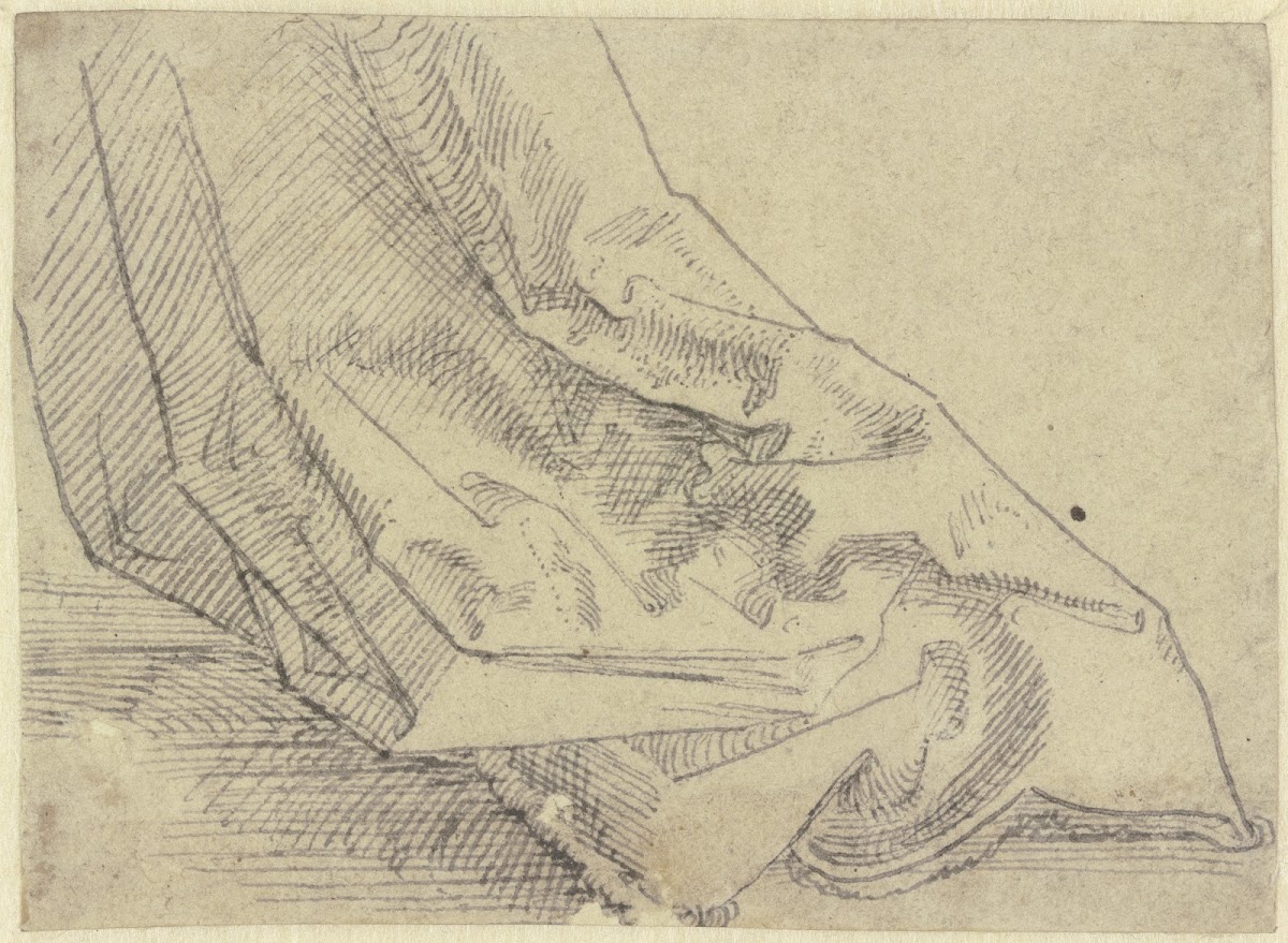 Hanging tail of a garment