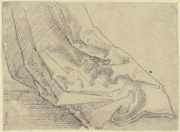 Hanging tail of a garment